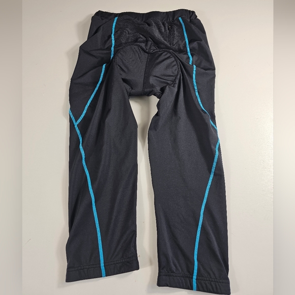 NAVISKIN Women’s Medium Padded Bike Cycling Spinning Capris Pants Biking Tights - Picture 2 of 7